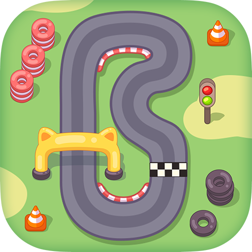 Track racing games for kids!  Icon