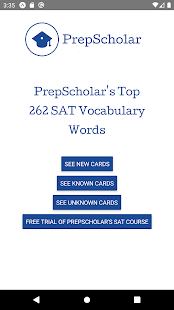 SAT Vocabulary Flashcards by PrepScholar