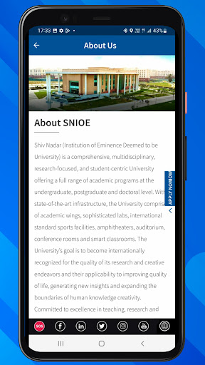 Shiv Nadar IOE Screen 3