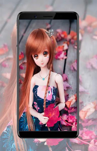 Android application Doll Wallpaper screenshort