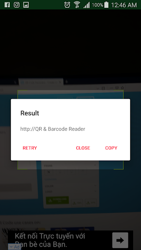Android application QR & Barcode Reader screenshort