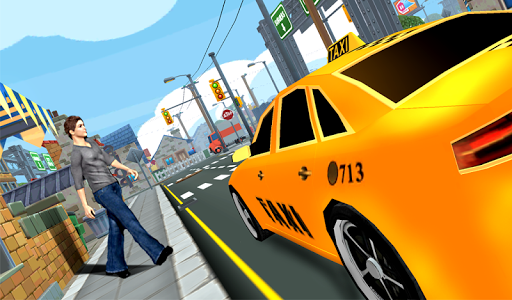 City Taxi Driving 3D screenshots 12