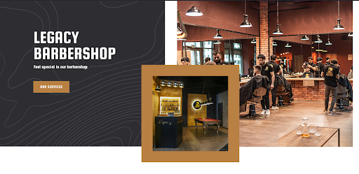 Legacy Barbershop Polska Screenshot