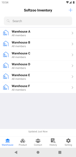 Android application Inventory App by Softzoo screenshort