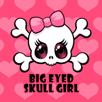 Big Eyed Skull Girl Theme