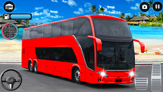 Modern Bus Driving Games 3D  screenshots 1