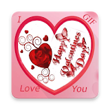 Valentine Love Gif icon