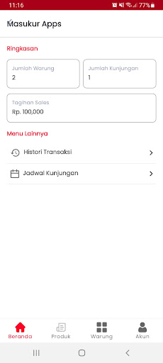 Masukur Apps Screen 2