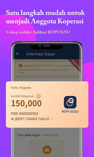 KOPISUSU-Pinjaman&Tabungan Screenshot 3 - AppWisp.com
