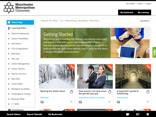 Man Met Career Centre Screen 2