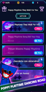#1. Poppy Playtime Dancing Road 3D (Android) By: HabliCraft Creator