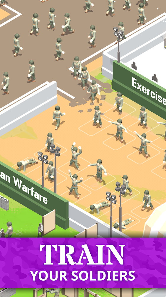 Idle Army Base: Tycoon Game (Mod Money)