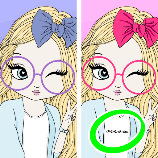 Find the Difference Games Girl