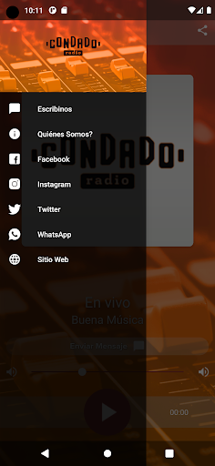 Condado Radio Screen 2