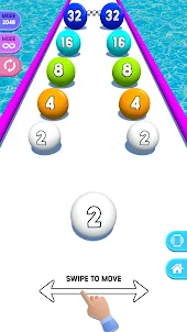 Number Ball 3D - Merge Games