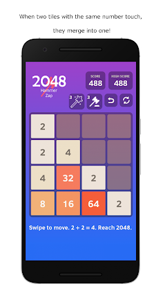 2048: Hammer Zap - Screenshot 3