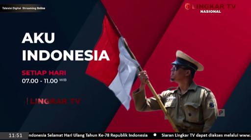 Android application Lingkar TV screenshort