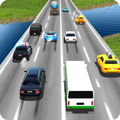 Traffic Rider : Car Race Game logo