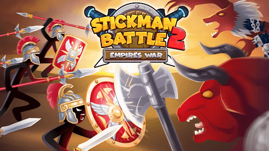Stickman Battle 2: Empires War screenshots apk mod 1