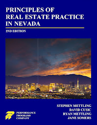 Icon image Principles of Real Estate Practice in Nevada: 2nd Edition