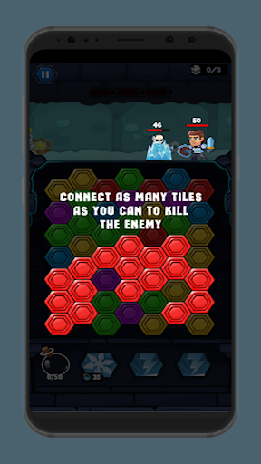 Hexa Dungeon - Match 3 Game