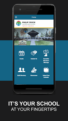 Android application Philip J Rock Center & School screenshort