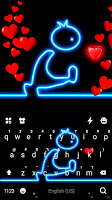 screenshot of Catch Love Live Keyboard Theme