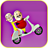 Motu Patlu Motorcycle Drive icon