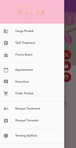 BINAR Beauty Clinic Screen 3