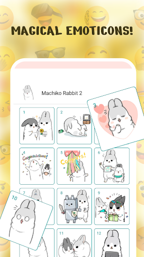 Emoticon Stickers Screenshot 3 - AppWisp.com