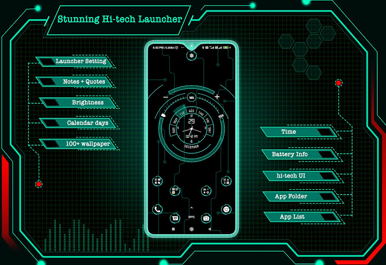Stunning Hi-tech Launcher - 15.0 - (Android)