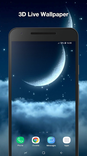 Android application Magic Night Live Wallpaper screenshort