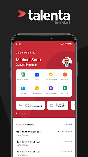 Talenta Business app for Android Preview 1