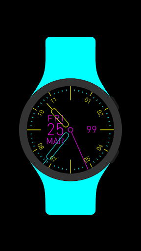 CMYK Watch Face Screen 3