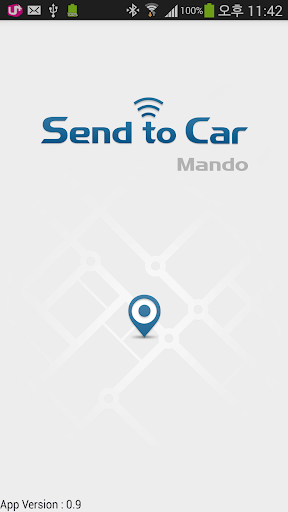 Android application Mando Send To Car screenshort