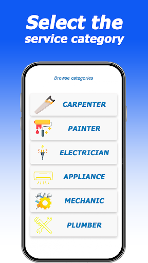 Any Service (service provider) Screen 2