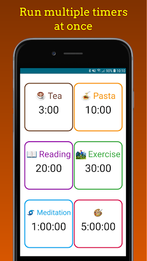 Android application Timer: Multi Timer screenshort
