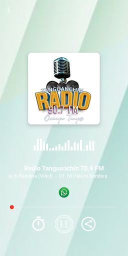 Android application Radio Tanguanchín 70.9 FM screenshort