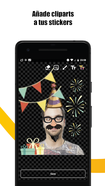 Imágen 4 Crear Stickers StickerFactory android