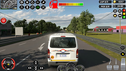 Van Taxi Games Offroad Driving 6