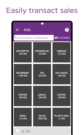 Android application Tinda - POS|Inventory|Lending screenshort