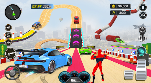 Android application Ramp Car Games: GT Car Stunts screenshort