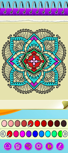 Paint Mandala Color Screen 3