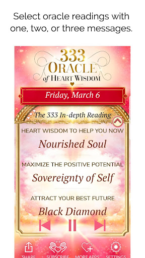 333 - Oracle of Heart Wisdom Screen 2