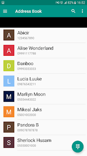 Address Book and Contacts Pro 4