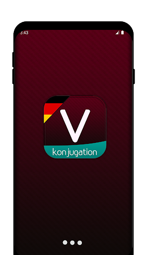 Android application Deutsche Verben konjugation screenshort