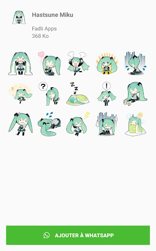 Chat Stickers Wa Hatsune Miku For WhatsApp