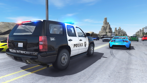 Android application Police Car Parking Real Car screenshort