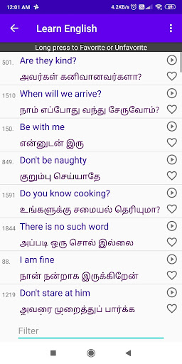 2400 English Sentences Tamil