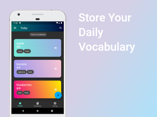 Voca Pocket - Flash Card - Vocabulary - IELTS